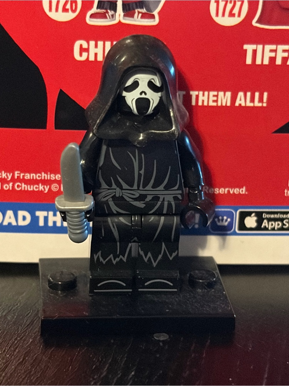 🇨🇦NOW $6🍀 Ghostface Scream Halloween Horror Movie Minifigures Toy Figure